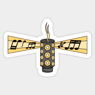 Musical Air Diffuser Sticker